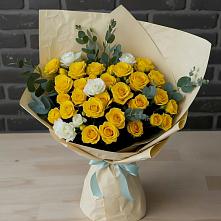 Букет цветов из:  Розы в Таёжном