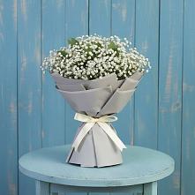 Букет цветов из:  Гипсофила в Таёжном