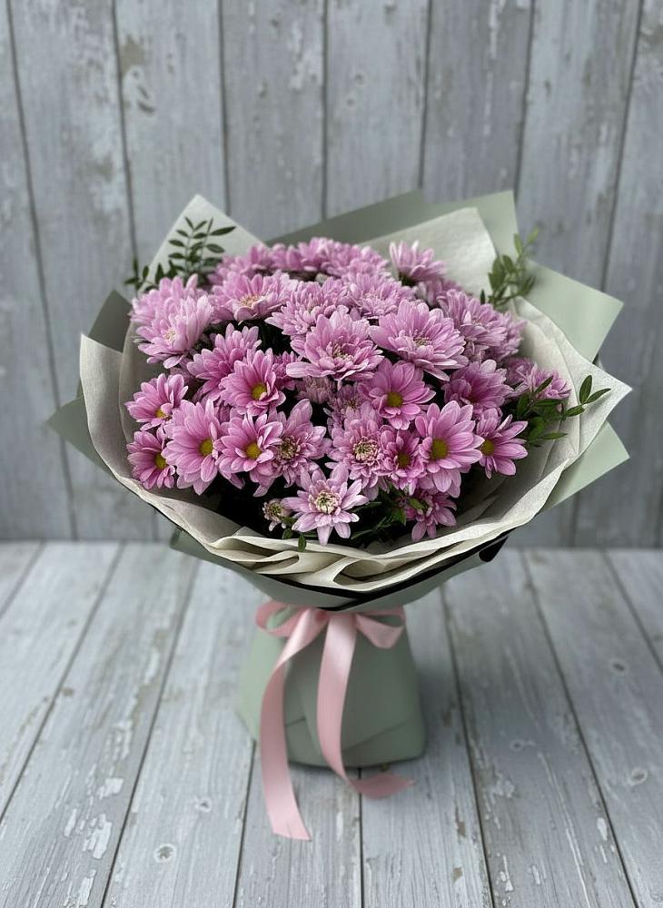Букет цветов из: Хризантемы в Таёжном