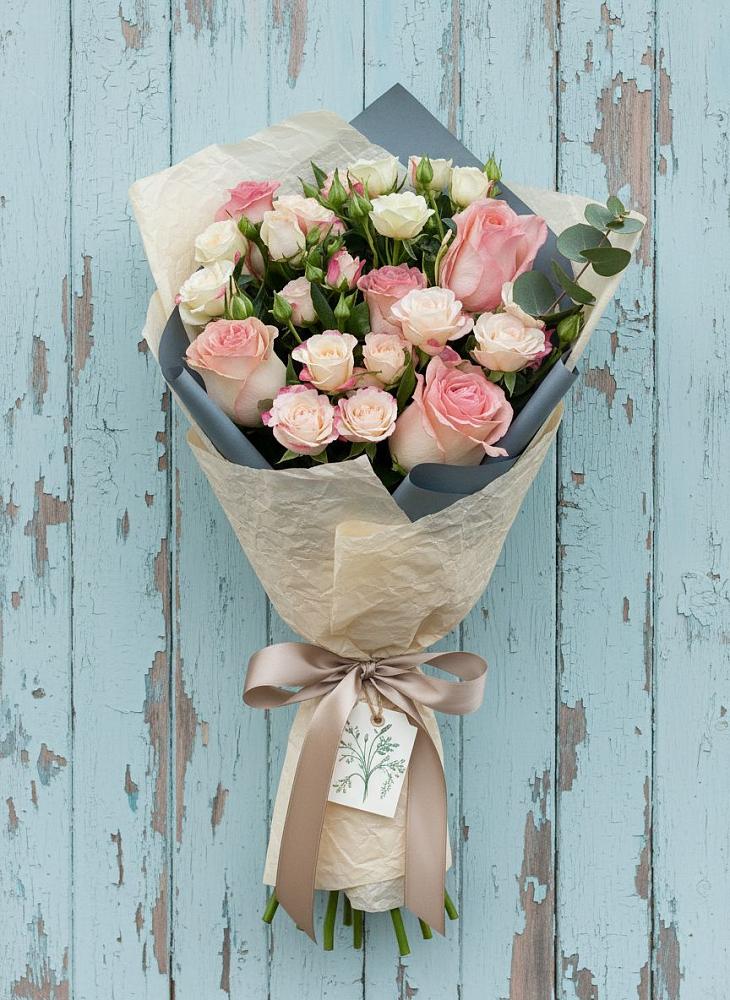 Букет цветов из: Розы в Таёжном