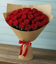 Букет Красные розы Милано в Таёжном