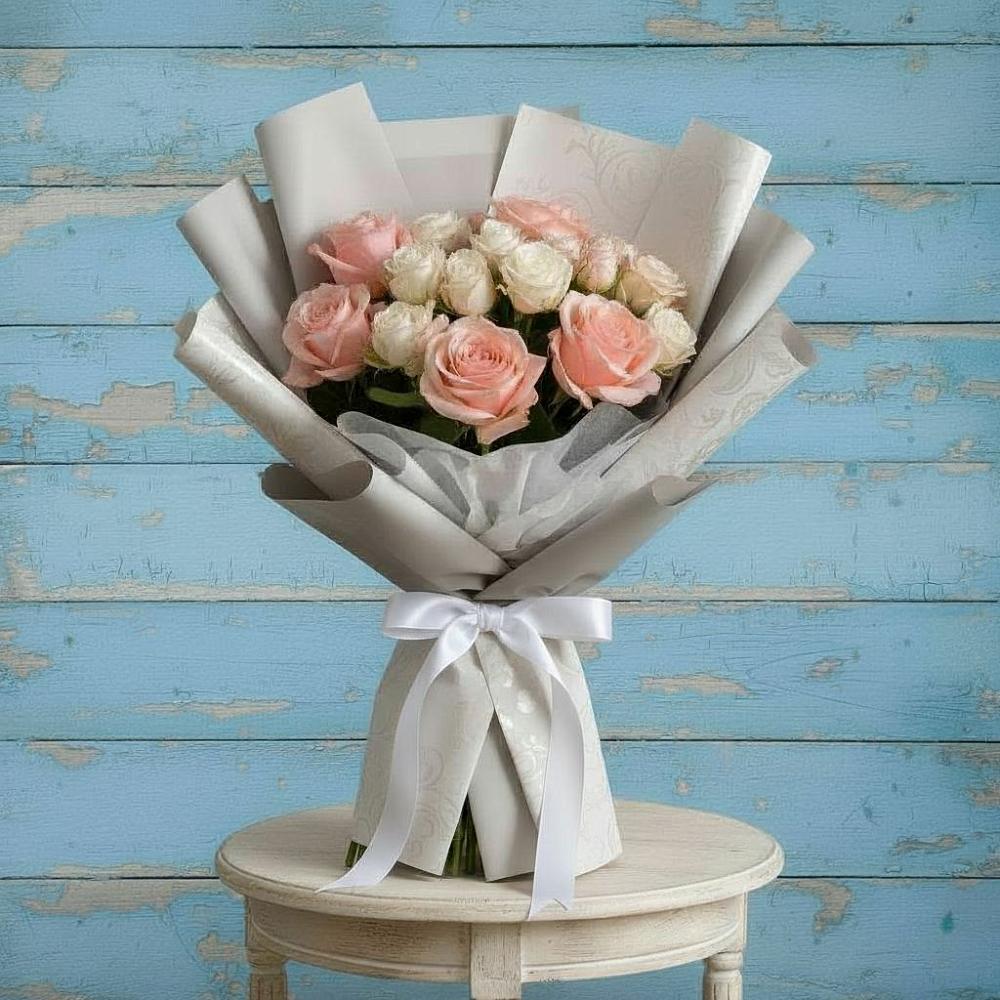 Букет цветов из: Розы в Таёжном