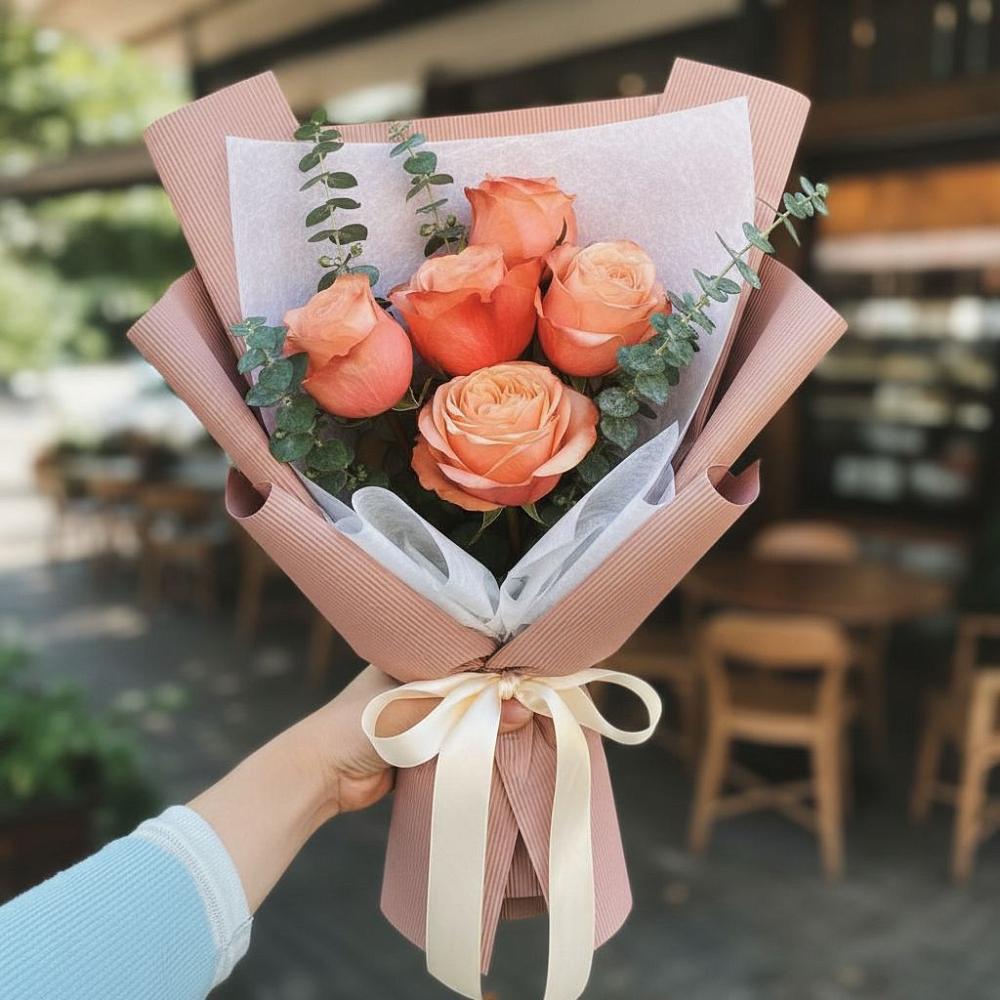 Букет цветов из: Розы в Таёжном