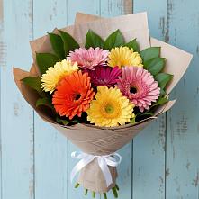 Букет цветов из:  Герберы в Таёжном