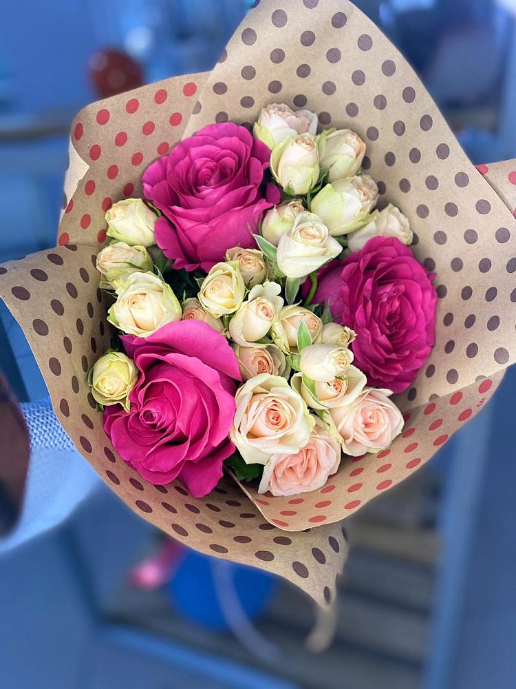 Букет цветов из: Розы в Таёжном