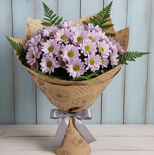 Букет цветов из:  Хризантемы в Таёжном