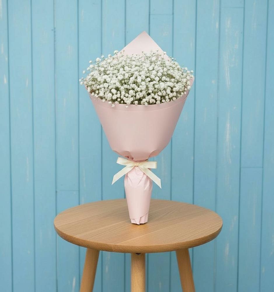 Букет цветов из: Гипсофила в Таёжном