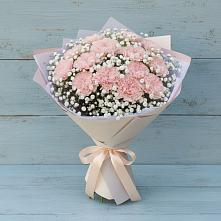 Букет цветов из:  Гвоздики в Таёжном