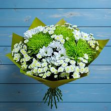 Букет цветов из:  Хризантемы в Таёжном