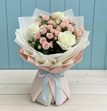 Букет цветов из:  Розы в Таёжном