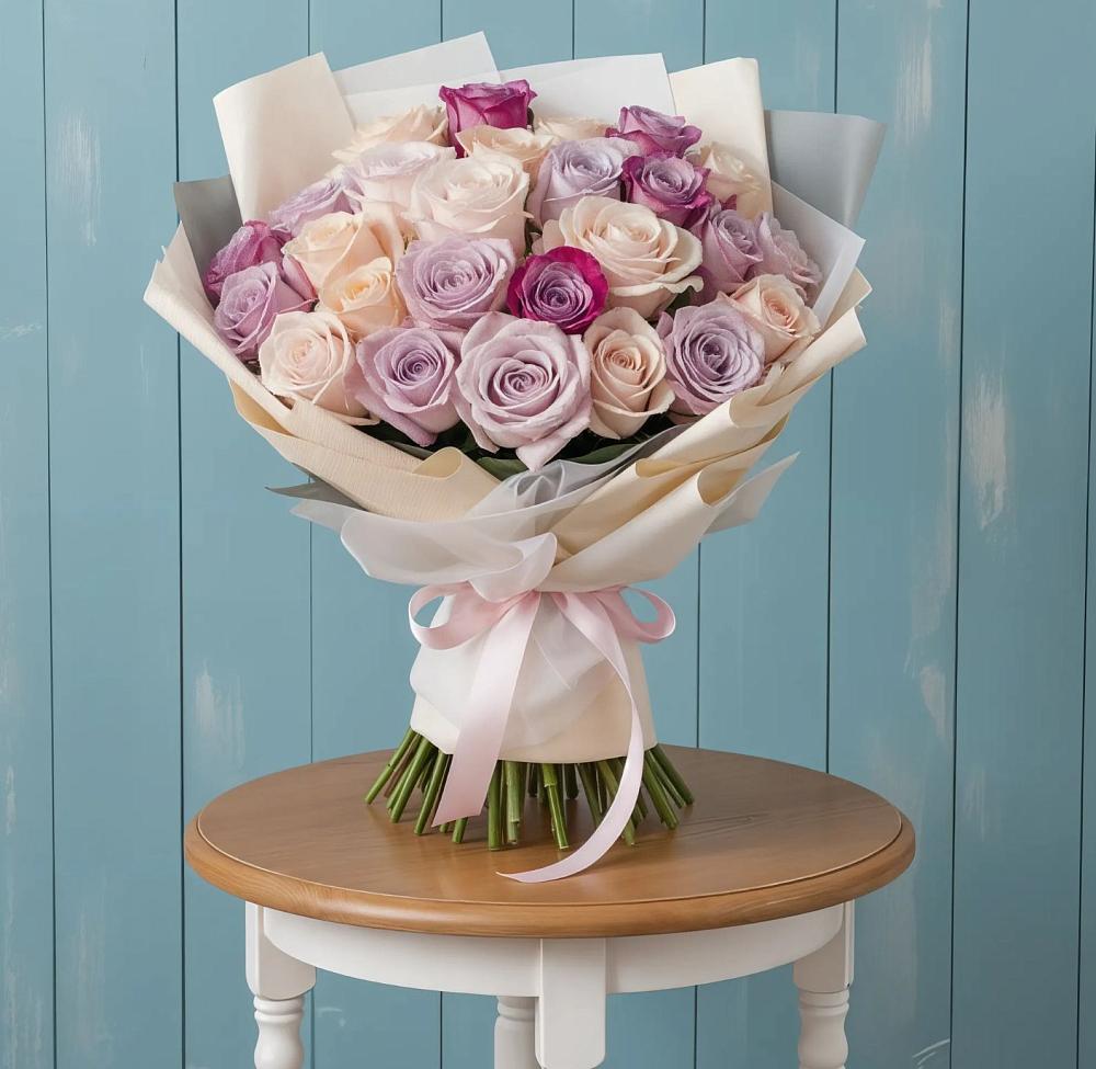 Букет цветов из: Розы в Таёжном