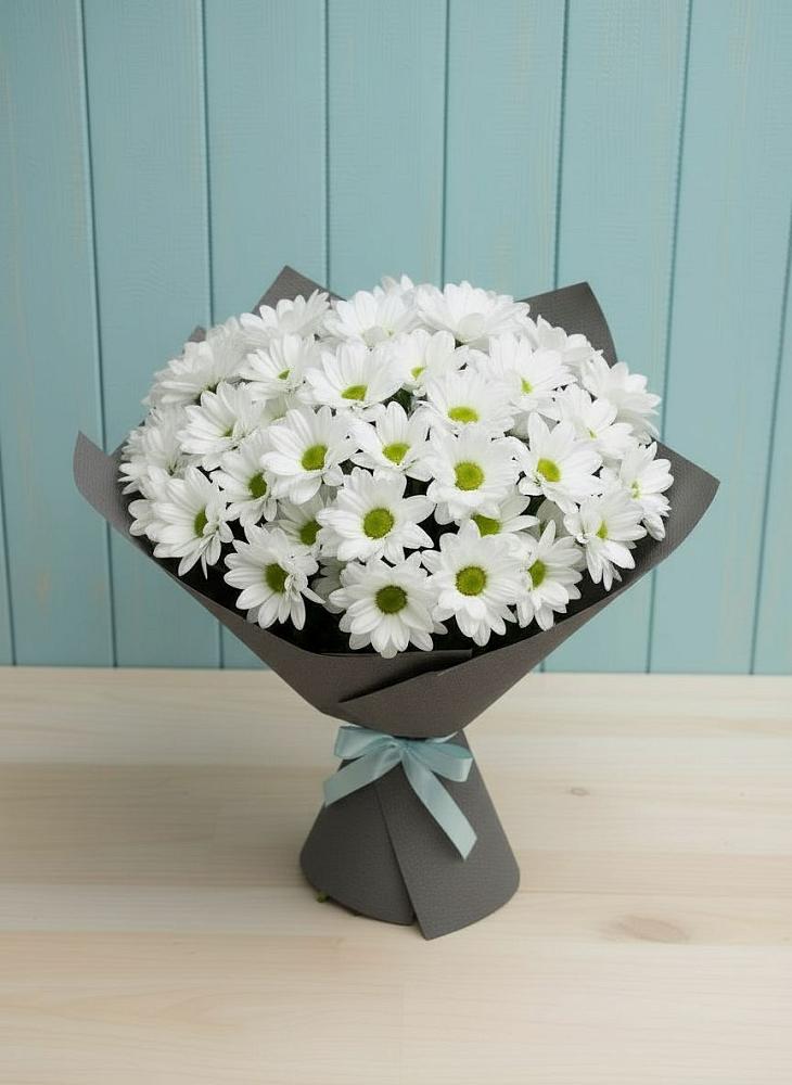 Букет цветов из: Хризантемы в Таёжном