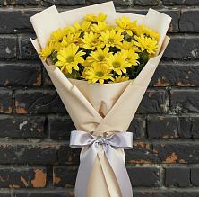 Букет цветов из:  Хризантемы в Таёжном