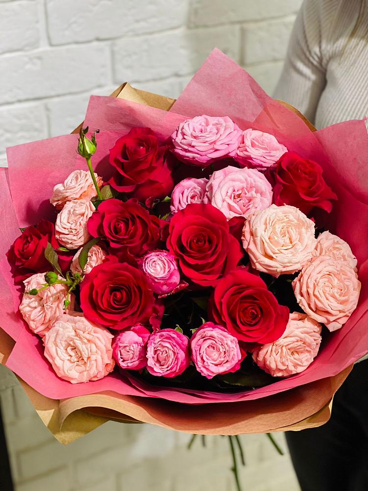 Букет цветов из: Розы в Таёжном