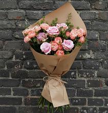 Букет цветов из:  Розы в Таёжном