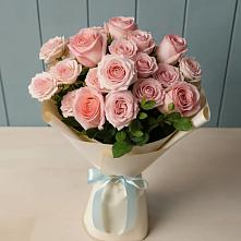 Букет Розовый шарм в Таёжном
