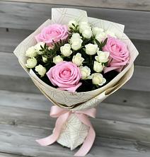 Букет цветов из:  Розы в Таёжном