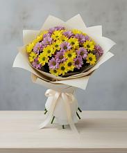 Букет цветов из:  Хризантемы #REPLACE_PRED# Таёжном