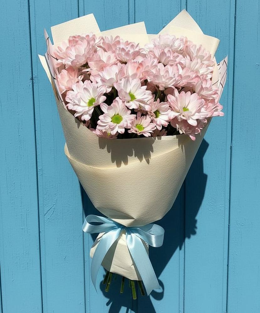 Букет цветов из: Хризантемы в Таёжном