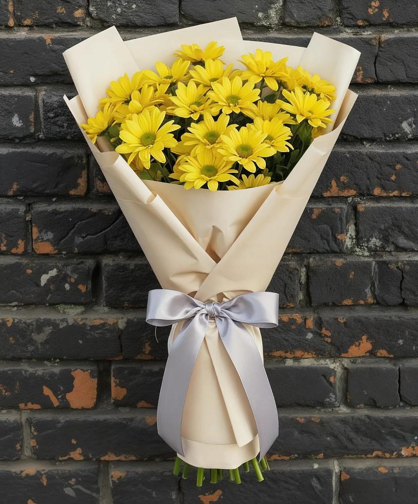 Букет цветов из: Хризантемы в Таёжном