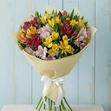 Букет цветов из:  Альстромерии в Таёжном