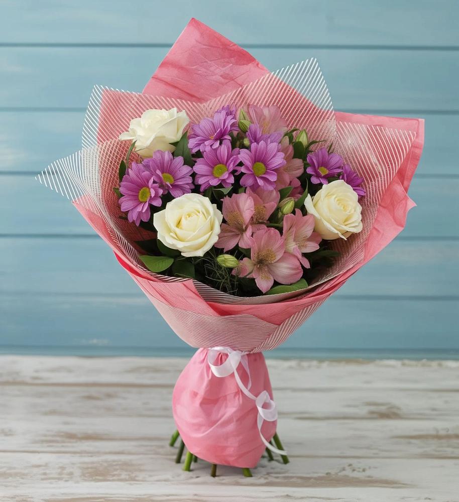 Букет цветов из: Герберы в Таёжном