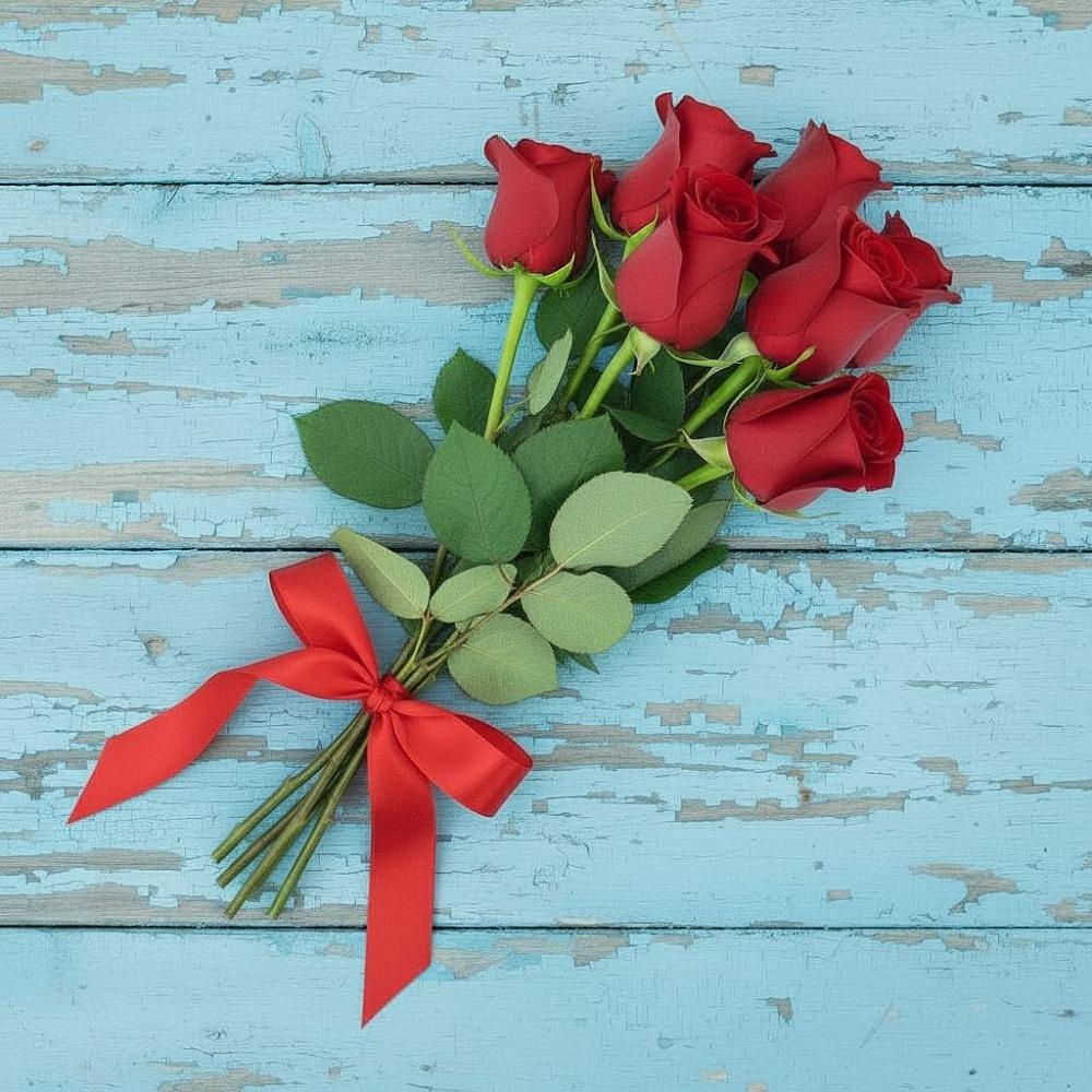Букет Красные розы в Таёжном