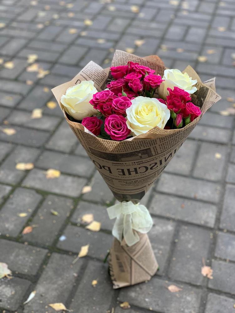 Букет цветов из: Розы в Таёжном