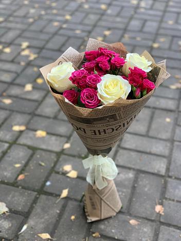 Букет цветов из: Розы в Таёжном