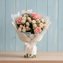 Букет цветов из:  Розы в Таёжном