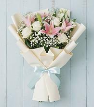 Букет цветов из:  Лилии в Таёжном