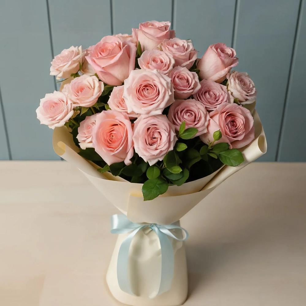 Букет Розовый шарм в Таёжном